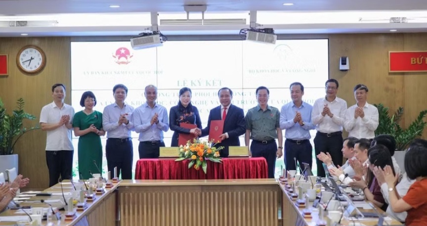 Bộ Khoa học và Công nghệ và Ủy ban Khoa học, Công nghệ và Môi trường tăng cường phối hợp giai đoạn 2026-2031
