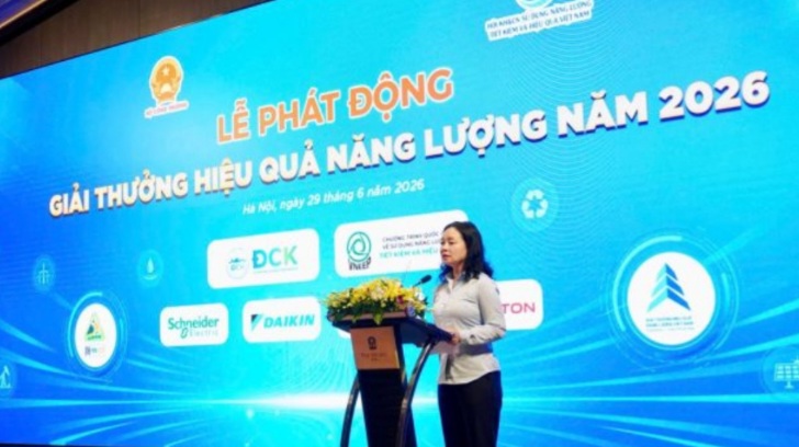 Phát động Giải thưởng hiệu quả năng lượng năm 2026
